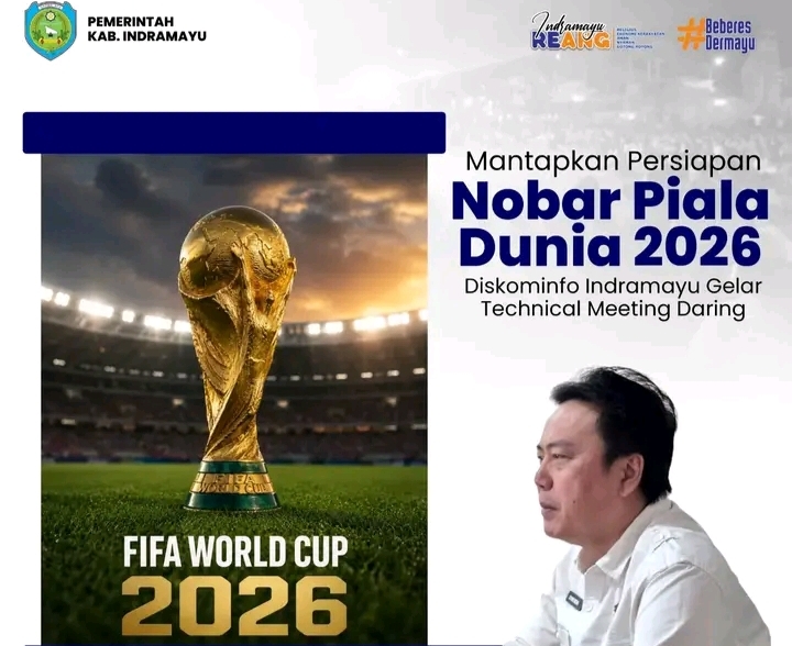 INDRAMAYU Reang Persian Nobar Sepak Bola Piala Dunia