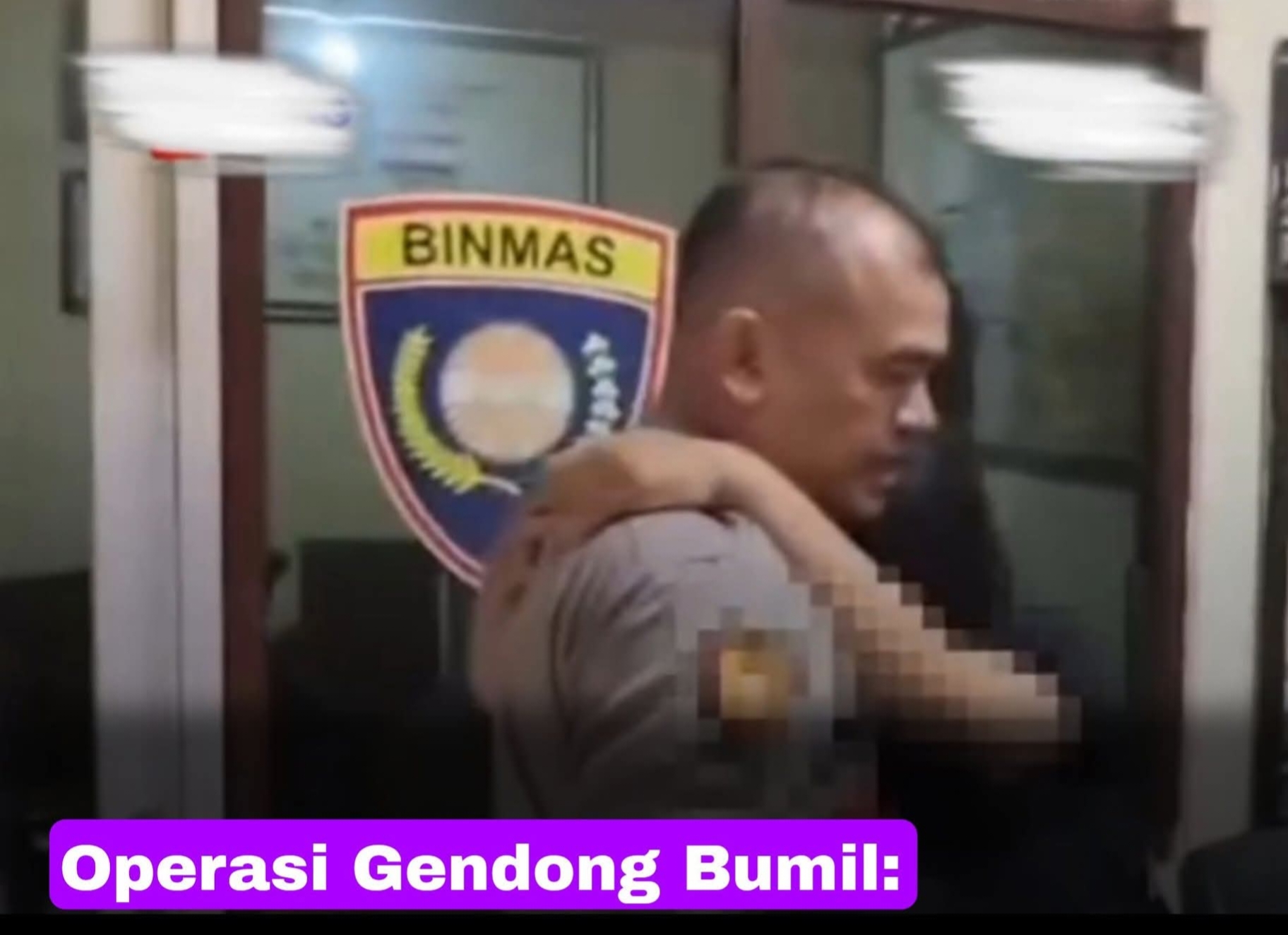 Sejarah Bumil Ngidam Di Gendong Pak Polisi