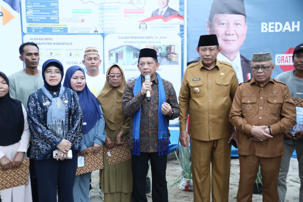 Program Bedah Rumah Diperkuat, Mendagri: Wujud Nyata Keberpihakan Pemerintah